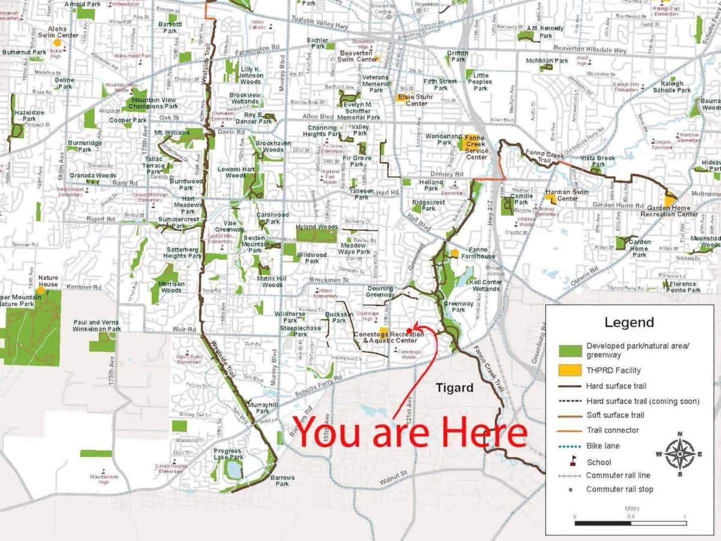 Playgrounds & Trails to Bike